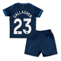 Dres Chelsea Conor Gallagher #23 Gostujuci za djecu 2023-24 Kratak Rukav (+ kratke hlače)